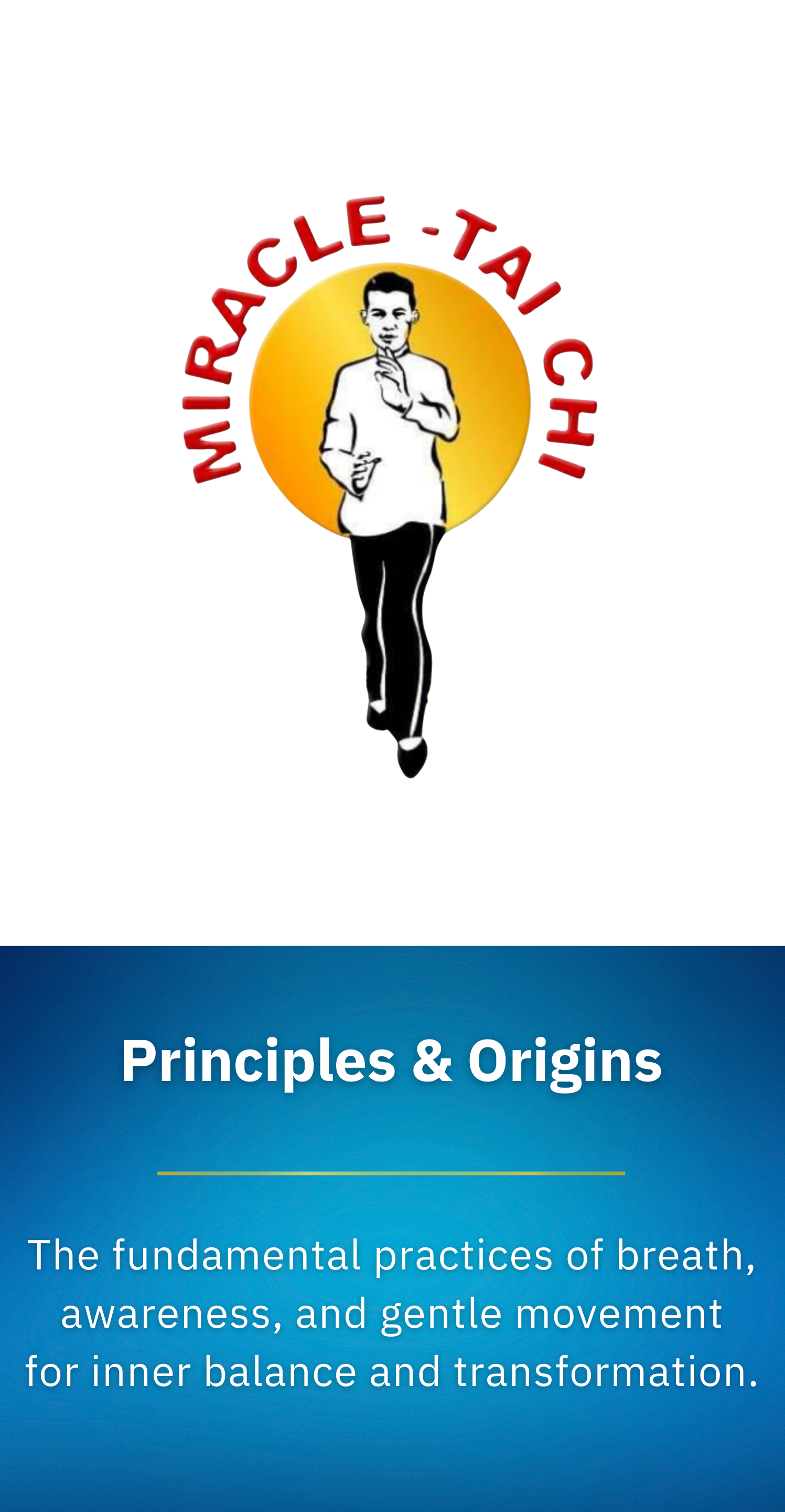 หลักการ & ต้นกำเนิด Miracle Tai Chi®